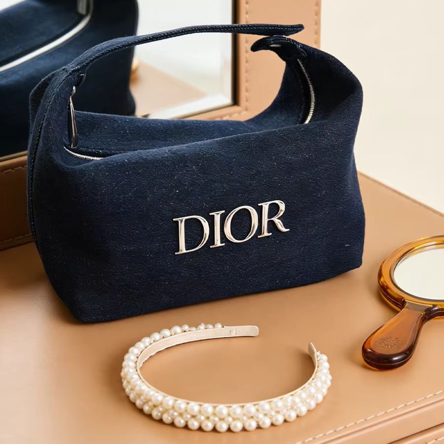 Luxury Bags Dior - DIOR Women Luxury Denim Large Capacity