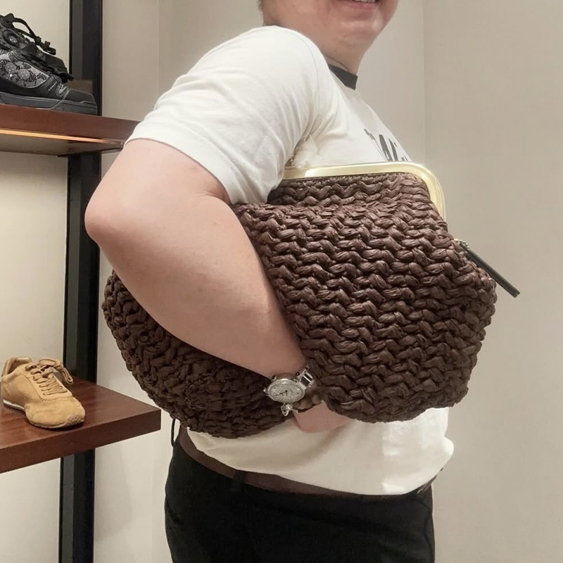 Hand-Woven Kisslock Frame Shou - Luxury Bags Made ulasan dan harga