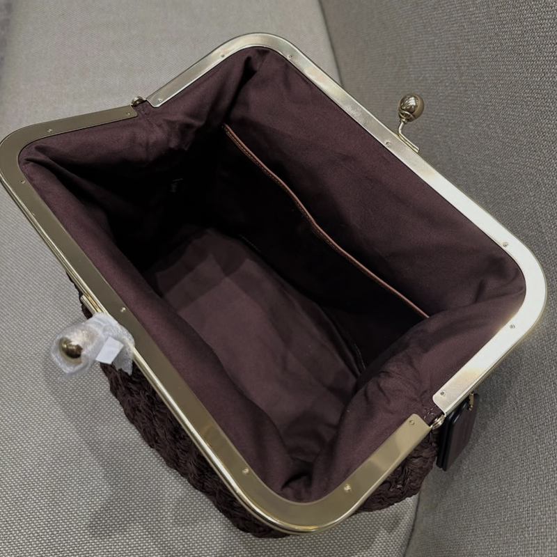 Hand-Woven Kisslock Frame Shou - Luxury Bags Made ulasan dan harga