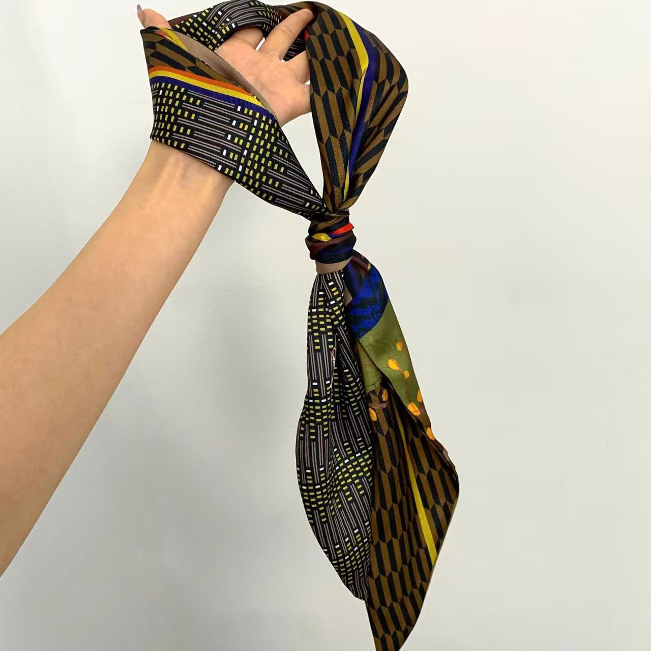 Luxury Print Long Hair Ribbon  - Luxury Bags Reseller ulasan dan harga