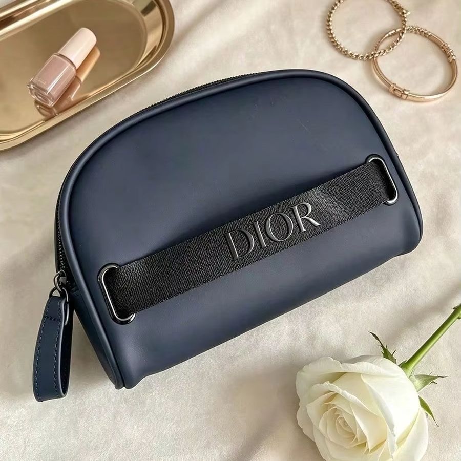 Dior Navy Blue Half Moon Cosme - Luxury Bags Dior ulasan dan harga