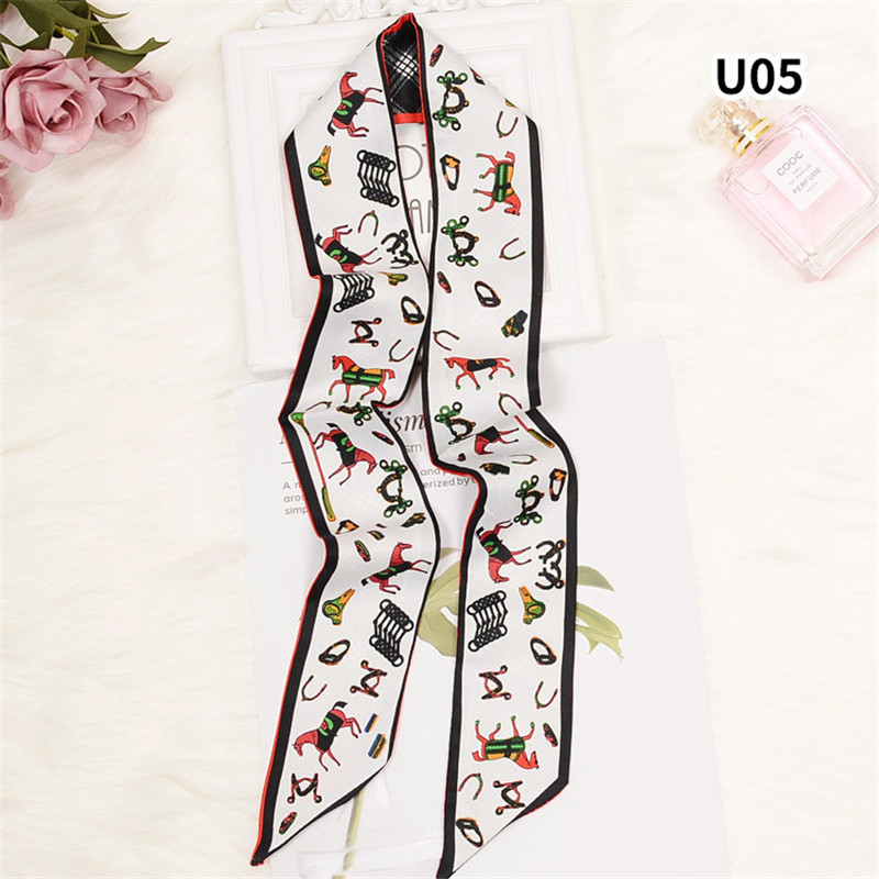 Horse Plaid Skinny Scarf Women - Luxury Bags China ulasan dan harga