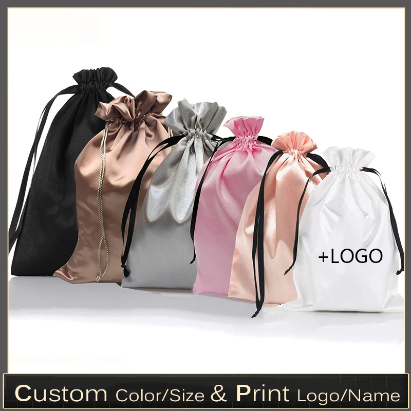 10PCS Custom Satin Extensions  - Luxury Bags For School ulasan dan harga