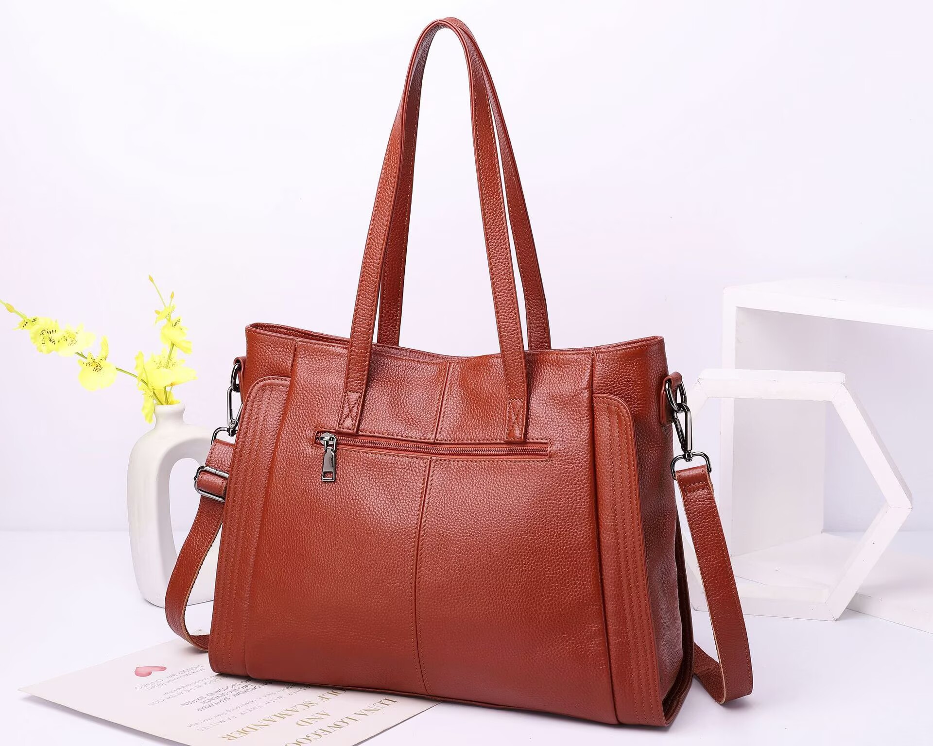 Big Capacity Handbags,Real Lea - Luxury Bags Big ulasan dan harga