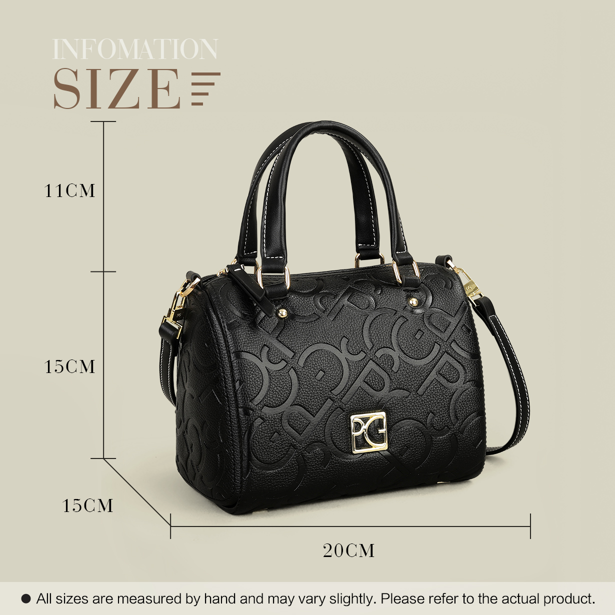 PG Retro Style Pattern Women's - Luxury Bags Big ulasan dan harga