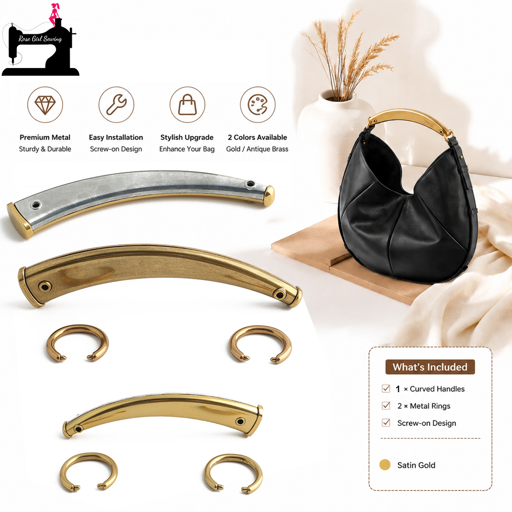 2/4/8PCS Luxury Satin Gold Cow - Luxury Bags Repair ulasan dan harga