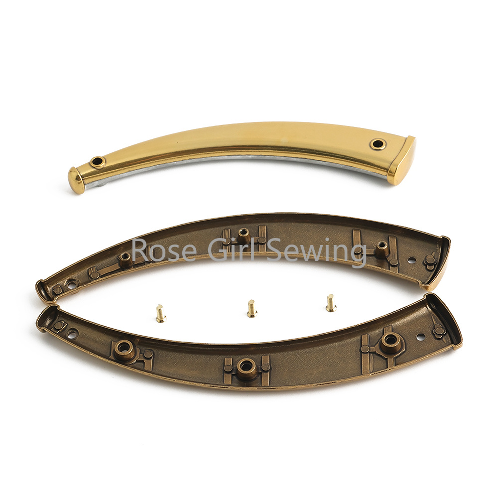 2/4/8PCS Luxury Satin Gold Cow - Luxury Bags Repair ulasan dan harga