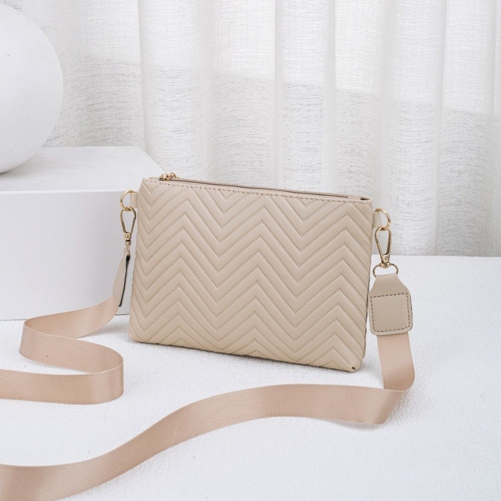 Minimalist Quilted Chain Cross - Chain Crossbody Quilted ulasan dan harga