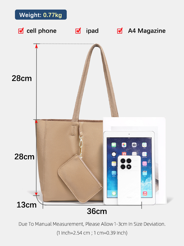 Zency Genuine Leather Large To - Luxury Bags Made ulasan dan harga
