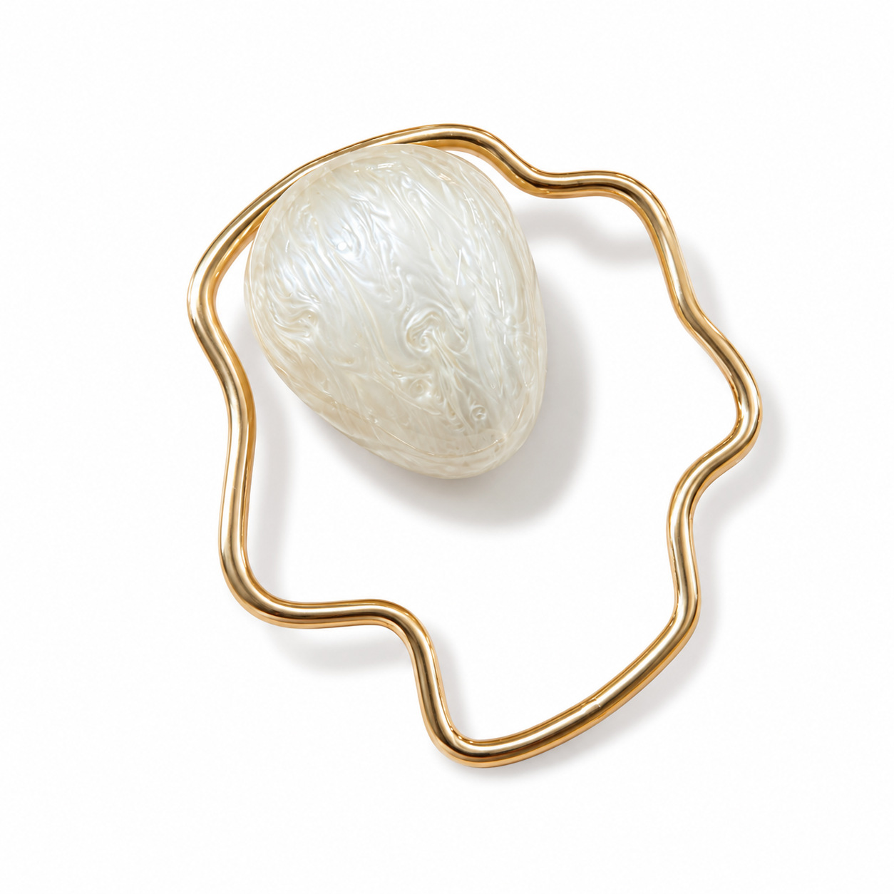 Women mini Acrylic Egg Bag Cut - Luxury Bags Made ulasan dan harga