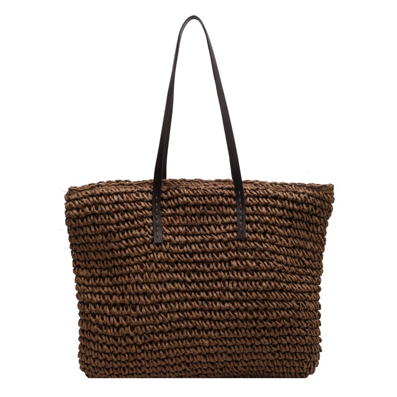 Straw Woven Tote Bags Casual L - Luxury Bags Made ulasan dan harga