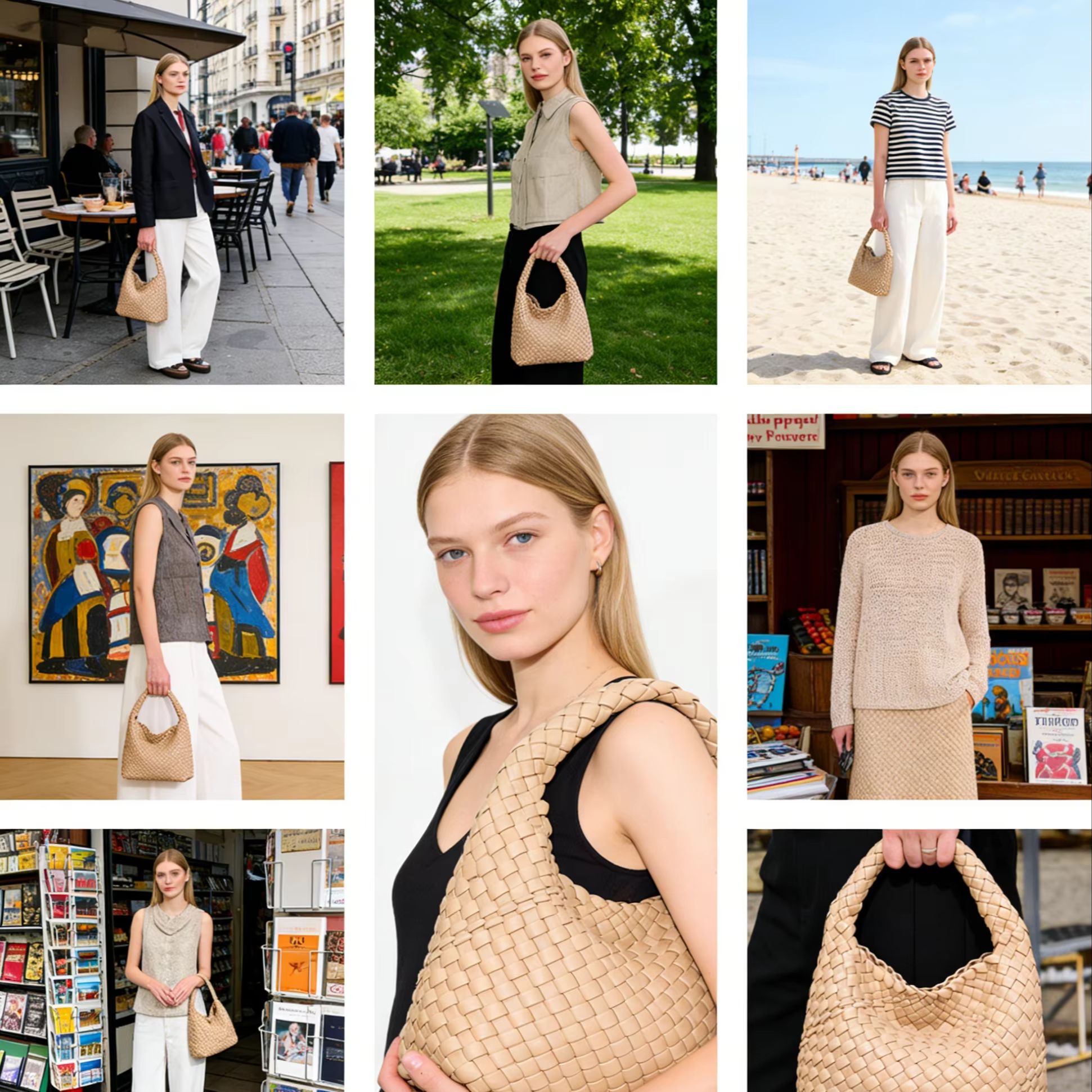 Women Woven Tote Bag Luxury De - Luxury Bags Big ulasan dan harga