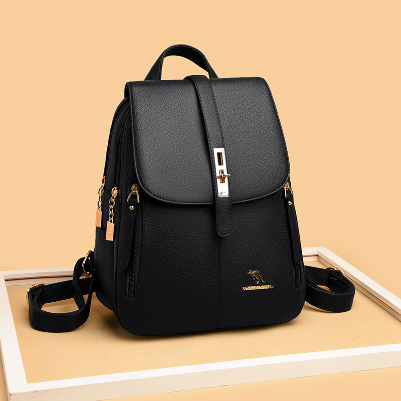 Luxury Women Leather Backpacks - Luxury Bags For School ulasan dan harga