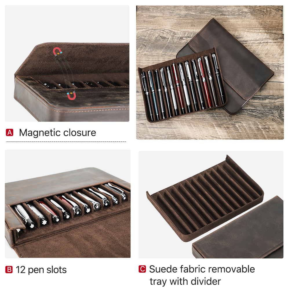 Luxury Genuine Leather 12 Slot - Luxury Bags For School ulasan dan harga