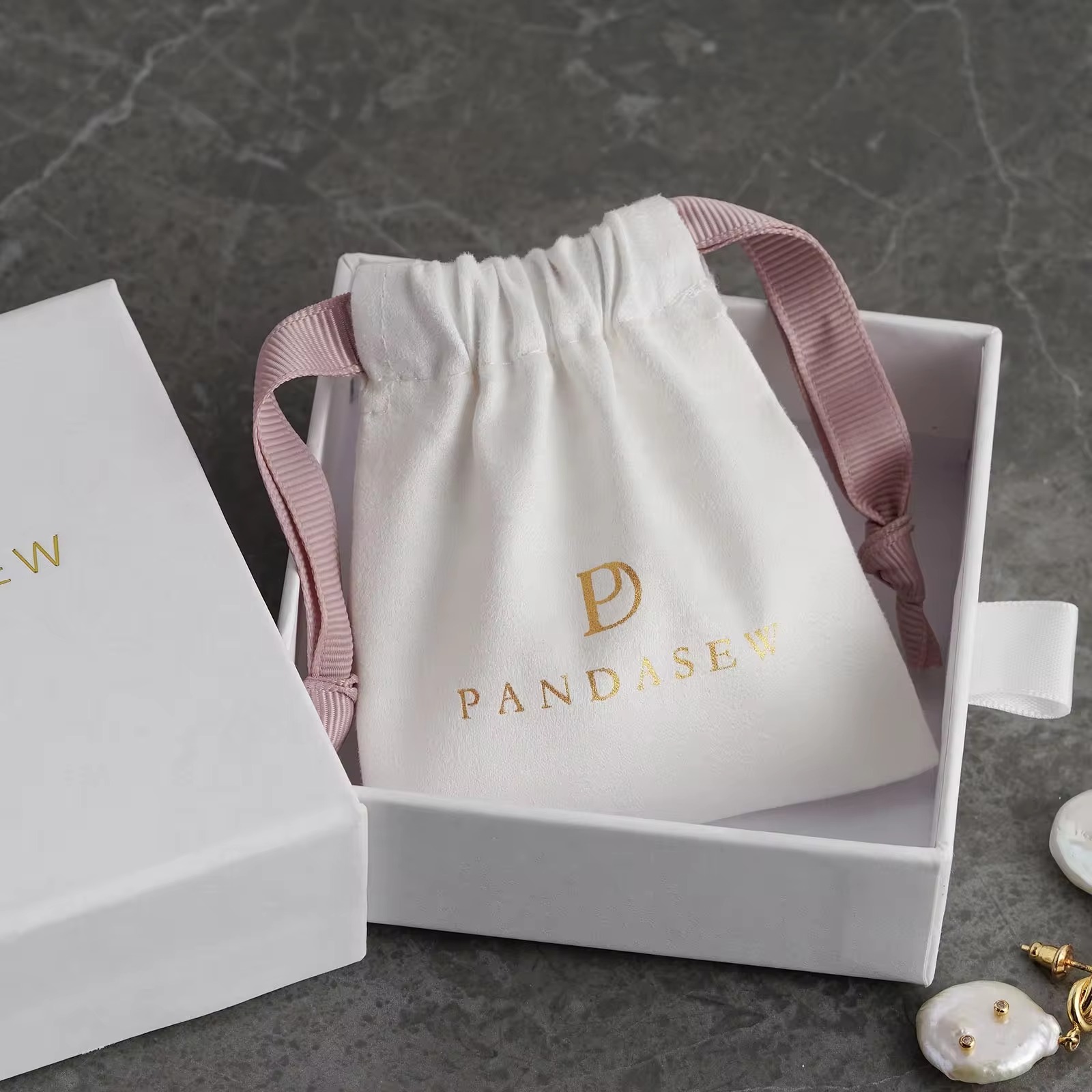 Custom Logo Luxury Suede Draws - Luxury Bags For School ulasan dan harga