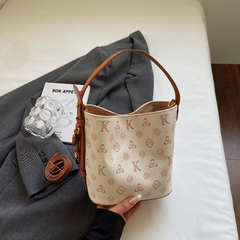 New retro fashion printed buck - Luxury Bags Big ulasan dan harga