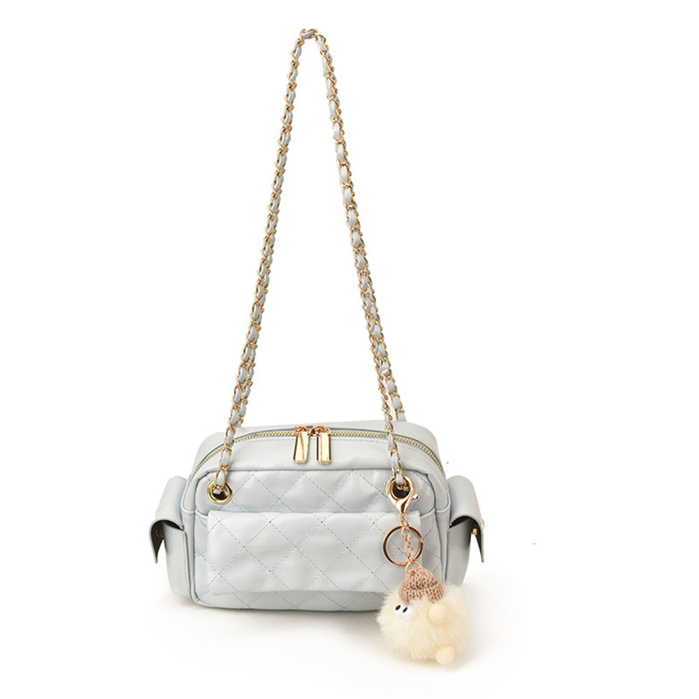 Quilted Pattern Chain Design C - Chain Crossbody Quilted ulasan dan harga